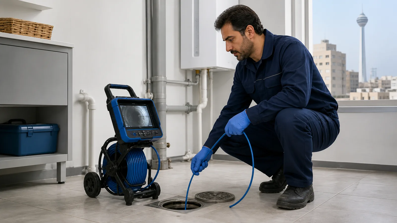 بازرسی دوربینی لوله فاضلاب چیست و چه زمانی لازم است؟